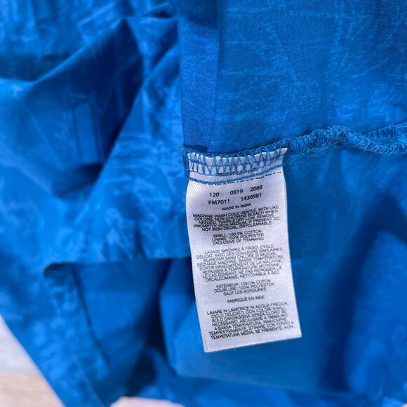 COLUMBIA PFG Trollers Best Short Sleeve Shirt Blue Print Fishing Boat Mens XXL - Picture 6 of 6